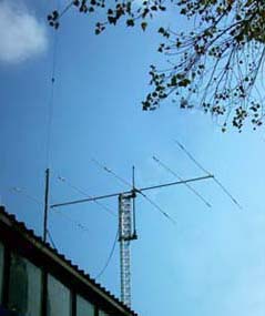 Eine Kurzwellenantenne